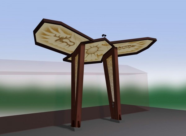 Spirit Eagle 3D -rendering1